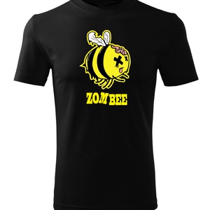 Zom bee férfi póló, Ruha & Divat, Férfi ruha, Póló, Decoupage, transzfer és szalvétatechnika, Fotó, grafika, rajz, illusztráció, MESKA