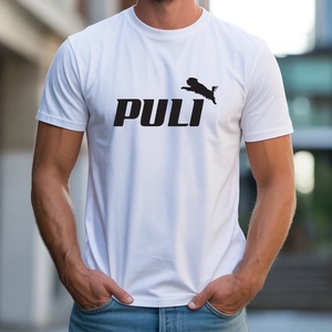 Puli férfi póló, Ruha & Divat, Férfi ruha, Póló, Decoupage, transzfer és szalvétatechnika, Fotó, grafika, rajz, illusztráció, MESKA