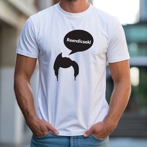 Reendicsek! Ace Ventura férfi póló, Ruha & Divat, Férfi ruha, Póló, Decoupage, transzfer és szalvétatechnika, Fotó, grafika, rajz, illusztráció, MESKA