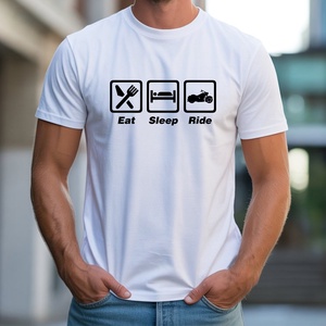 Motoros póló, Ruha & Divat, Férfi ruha, Póló, Decoupage, transzfer és szalvétatechnika, Fotó, grafika, rajz, illusztráció, MESKA