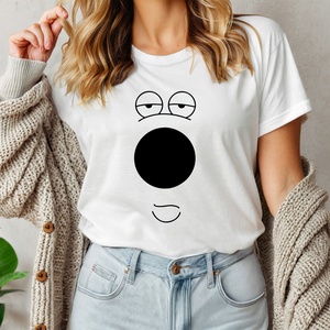 Brian női póló, Ruha & Divat, Női ruha, Póló, felső, Decoupage, transzfer és szalvétatechnika, Fotó, grafika, rajz, illusztráció, MESKA