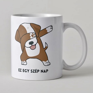 Ez egy szép nap bögre, Otthon & Életmód, Konyhafelszerelés, tálalás, Tálalás, Bögre & Csésze, Fotó, grafika, rajz, illusztráció, Kerámia, MESKA