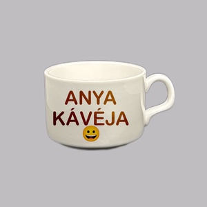 Smiley Kávés csésze egyedi nevekkel. - Meska.hu