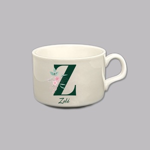 Monogram Kávés csésze egyedi nevekkel. - otthon & életmód - konyhafelszerelés, tálalás - tálalás - bögre & csésze - Meska.hu