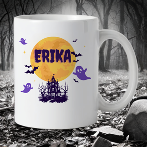 Halloween bögre egyedi névvel, Otthon & Életmód, Konyhafelszerelés, tálalás, Tálalás, Bögre & Csésze, , MESKA
