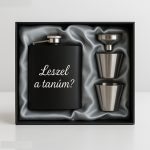 Férfi tanú felkérő csomag, Esküvő, Meghívó & Kártya, Tanú felkérő, Gravírozás, pirográfia, MESKA