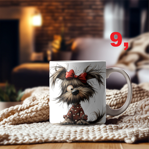  Kutyás bögrék (Yorkshire terrier  Yorki) - otthon & életmód - konyhafelszerelés, tálalás - tálalás - bögre & csésze - Meska.hu