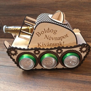 Egyedi fa sörös tank Férfiaknak - Meska.hu