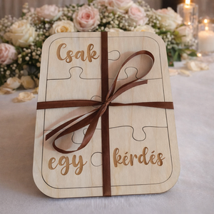 Esküvői tanúfelkérő � Csak egy kérdés - esküvő - meghívó & kártya - tanú felkérő - Meska.hu