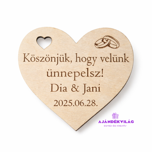 Esküvői köszönet ajándék  - esküvő - emlék & ajándék - köszönőajándék - Meska.hu