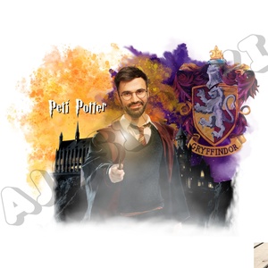 Egyedi Harry Potter - bambusz fedeles fém kulacs 750ml - otthon & életmód - konyhafelszerelés, tálalás - italos kellékek - kulacsok - Meska.hu