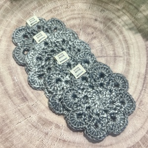 Horgolt poháralátét(4db) - otthon & életmód - dekoráció - asztal és polc dekoráció - horgolt & csipketerítő - Meska.hu