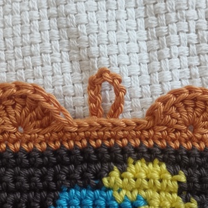 Horgolt festmény - otthon & életmód - dekoráció - fali és függő dekoráció - falra akasztható dekor - Meska.hu