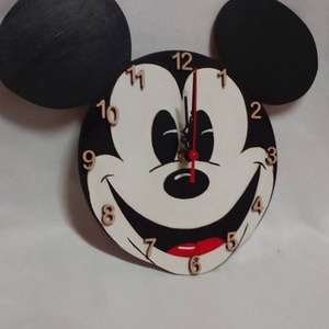 Mickey egeres falióra - otthon & életmód - dekoráció - fali és függő dekoráció - falióra & óra - Meska.hu