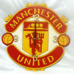 Manchester United falióra, Otthon & Életmód, Dekoráció, Fali és függő dekoráció, Falióra & óra, Festészet, Mindenmás, MESKA