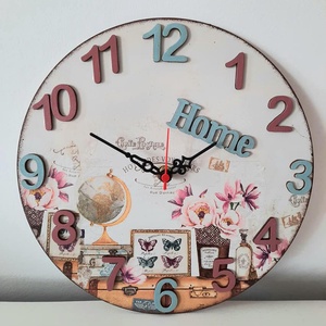 Vintage-Home falióra - otthon & életmód - dekoráció - fali és függő dekoráció - falióra & óra - Meska.hu