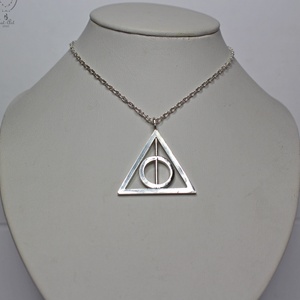 Harry Potter Halál Ereklyéi ezüst medál - ékszer - nyaklánc - medál - Meska.hu Harry Potter Halál Ereklyéi ezüst medál - ékszer - nyaklánc - medál - Meska.hu
