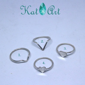 Vékony ezüst gyűrű - stacking ring - ékszer - gyűrű - vékony gyűrű - Meska.hu Vékony ezüst gyűrű - stacking ring - ékszer - gyűrű - vékony gyűrű - Meska.hu