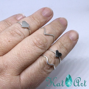 Vékony ezüst gyűrű - stacking ring - ékszer - gyűrű - vékony gyűrű - Meska.hu Vékony ezüst gyűrű - stacking ring - ékszer - gyűrű - vékony gyűrű - Meska.hu