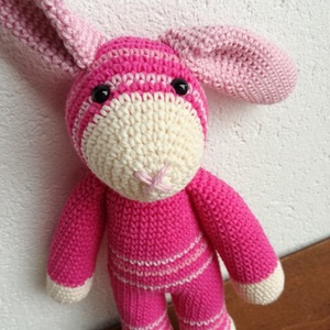 Füles - játék & sport - plüssállat & játékfigura - nyuszi - Meska.hu