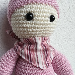 Alvóka (rózsaszín) - játék & sport - plüssállat & játékfigura - manó - Meska.hu