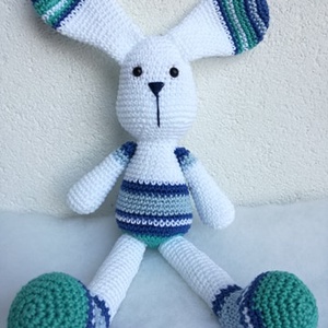 Csíkos nyuszi - Meska.hu