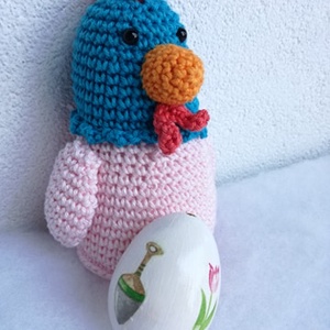 Horgolt húsvéti tyúk, Játék & Sport, Plüssállat & Játékfigura, Horgolás, MESKA