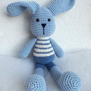 Nyuszi csíkos pólóban - Meska.hu