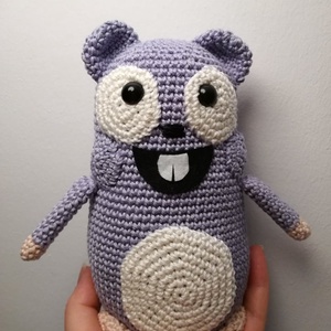 Horgolt lemming - Meska.hu