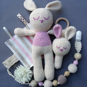 Babaváró vagy babalátogató szet, Játék & Sport, 3 éves kor alattiaknak, Horgolás, Varrás, MESKA