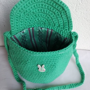 Horgolt táska, szütyő gyerekeknek, Táska & Tok, Horgolás, MESKA