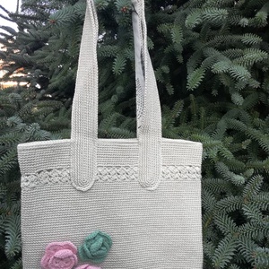 Horgolt női táska, Táska & Tok, Kézitáska & válltáska, Válltáska, Horgolás, MESKA