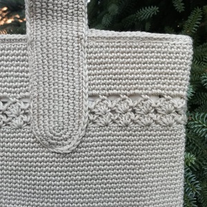 Horgolt női táska - táska & tok - kézitáska & válltáska - válltáska - Meska.hu