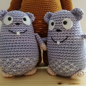 Mackó és lemmingek - játék & sport - plüssállat & játékfigura - maci - Meska.hu