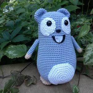 Lemming egyedi megrendelésre - játék & sport - plüssállat & játékfigura - más figura - Meska.hu