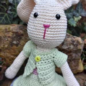 Öltöztethető nyuszi sok kiegészítővel - játék & sport - plüssállat & játékfigura - nyuszi - Meska.hu