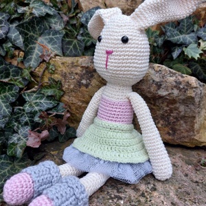 Öltöztethető nyuszi sok kiegészítővel - játék & sport - plüssállat & játékfigura - nyuszi - Meska.hu