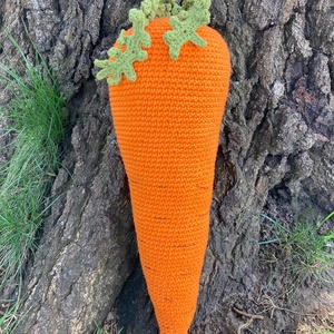 Óriás sárgarépa  - játék & sport - plüssállat & játékfigura - plüss zöldség, gyümölcs - Meska.hu