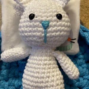 Nyuszi alszik - játék & sport - plüssállat & játékfigura - nyuszi - Meska.hu