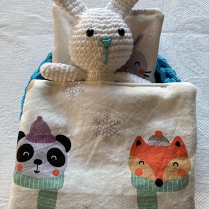 Nyuszi alszik - játék & sport - plüssállat & játékfigura - nyuszi - Meska.hu