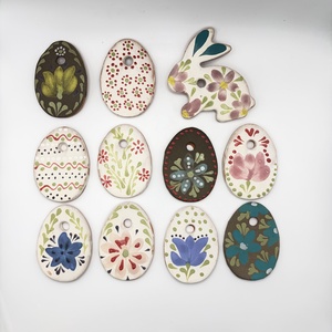 Kerámia Húsvéti díszek - ünnepi díszek, dekorációk - húsvéti díszek és dekorációk - húsvéti tojásfadíszek - Meska.hu