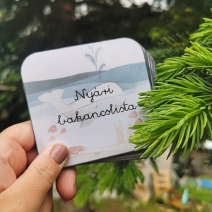 Nyári bakancslista (bálnás), Játék & Sport, Táblajáték és Kártyajáték, Kártya, Fotó, grafika, rajz, illusztráció, MESKA