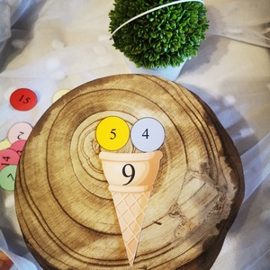 Fagyis számoló - játék & sport - készségfejlesztő és logikai játék - logikai játékok - Meska.hu