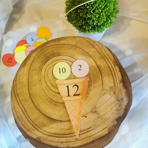 Fagyis számoló - játék & sport - készségfejlesztő és logikai játék - logikai játékok - Meska.hu