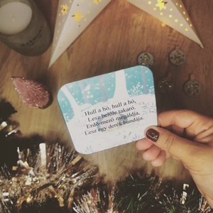 Téli mondóka gyűjtemény - játék & sport - készségfejlesztő és logikai játék - memória játékok - Meska.hu