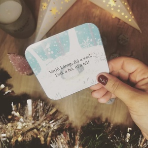 Téli mondóka gyűjtemény - játék & sport - készségfejlesztő és logikai játék - memória játékok - Meska.hu