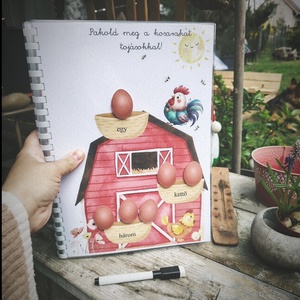 Foglalkoztató füzet 4-6 éveseknek - játék & sport - készségfejlesztő és logikai játék - oktató játékok - Meska.hu