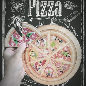 Pizzás szorzás gyakorló - játék & sport - készségfejlesztő és logikai játék - oktató játékok - Meska.hu