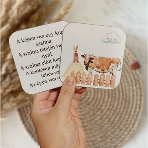 Szövegértés fejlesztő kártyacsomagok  - játék & sport - készségfejlesztő és logikai játék - memória játékok - Meska.hu