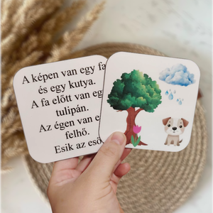 Szövegértés fejlesztő kártyacsomagok  - játék & sport - készségfejlesztő és logikai játék - memória játékok - Meska.hu